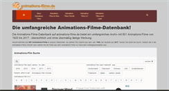 Desktop Screenshot of animations-filme.de