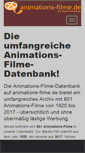 Mobile Screenshot of animations-filme.de